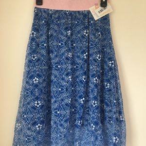 Beautiful lace a-line skirt